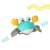 Ikonka Interactive Crawling Crab Toy with Sound - Teal