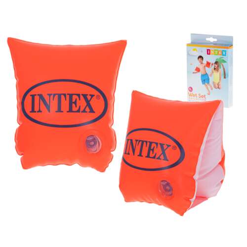 Intex orange inflatable arm floats for kids