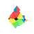 MoYu Pyraminx v2 puzzle cube, disassembled, colorful