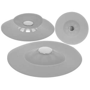 Сив силиконов запушалка и филтър за мивка, многократни изгледи - Дренажна тапа