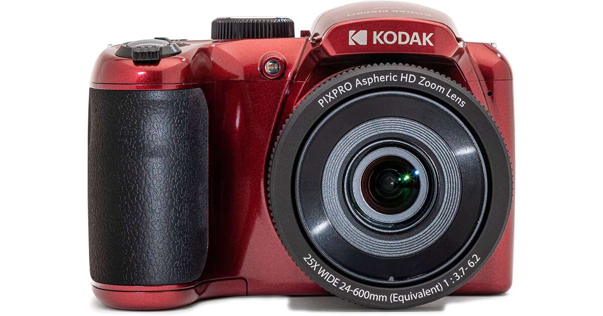 Kodak PIXPRO AZ255 Digital Camera (Red) AZ255RD B&H Photo Video