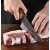 IdeallStore® Butcher Knife Set, 2 pieces, Handcrafted, 24.5 cm, Brown, with Leather Sheath 56372998