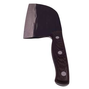 DEPOX® Kochmesser, handgefertigt, Chef Helper, 29,5 cm, Edelstahl, 680 g, schwarz 56373006 - Pfannen, Abendessen, Küchenmesser, Besteck-Sets und Töpfe