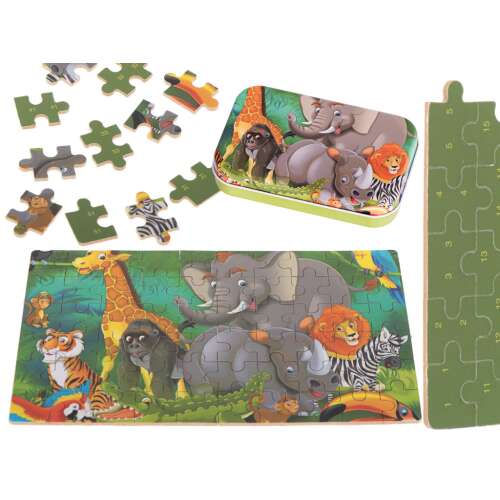 Puzzle cu basme - Elefant 60 buc