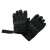 Black tactical gloves with knuckle protection, size L
