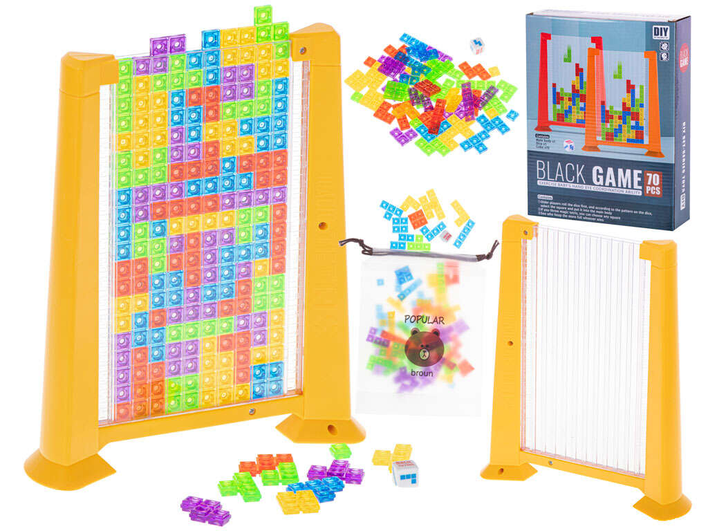 Ikonkaa 3D Tetris kirakós Társasjáték