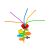 Ikonka Flower Water Sprinkler with colorful water jets