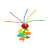 Ikonka Flower Water Sprinkler with colorful water jets
