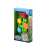Splash Flower water sprinkler for kids, green and red, with colorful flowers and a smiling face, packaging