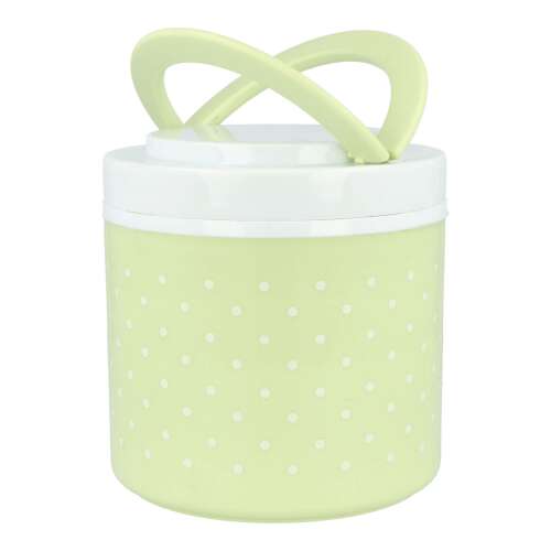 Victor V-1031 recipient alimentar verde cu buline, capacitate 1,2 litri