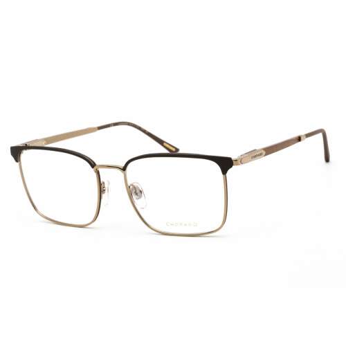 Chopard VCHG06 szemüvegkeret csillógó szürke arany / clear demo lencsék férfi 56407636