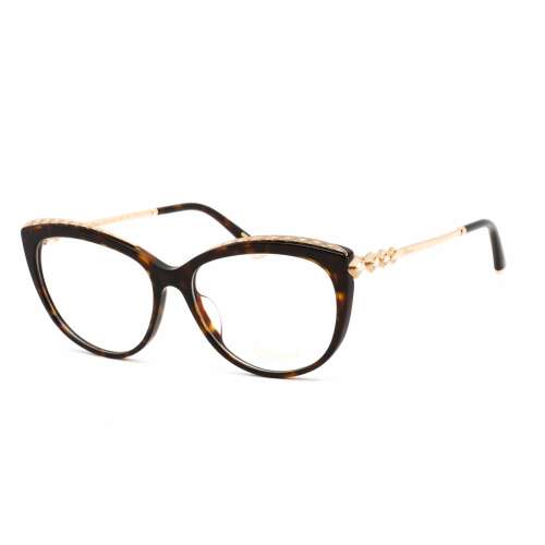 Chopard VCH276S szemüvegkeret sötét barna/Clear demo lencsék női 56407983