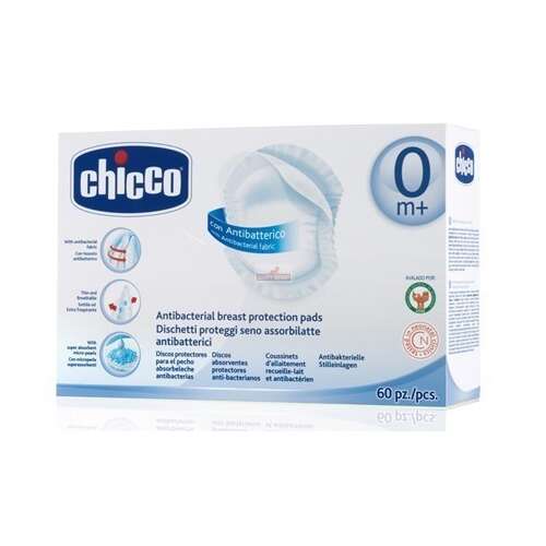 Chicco NaturalFeeling antibakteriális Melltartóbetét 60db 47597322