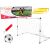 Focikapu Szett 2-in-1, plastic soccer goal set with ball and pump