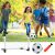 Timeless Tools 2-in-1 Soccer Goal Set with Ball and Pump, Plastic 56419337