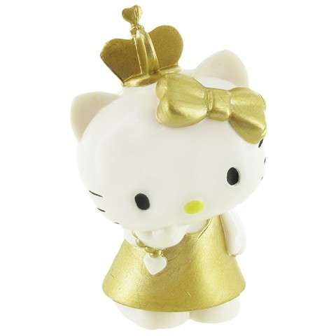 Comansi Mesehős figura - Hello Kitty arany ruhában 31361891