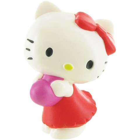 Comansi Mesehős figura - Hello Kitty szívvel (kifutó) 31361927