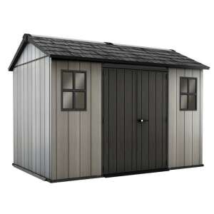 Keter Oakland 1175 SD műanyag kerti ház, tároló - szürke/antracit - Keter