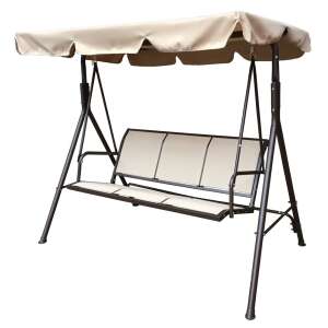 ROJAPLAST CONFORT 3-személyes Kerti Hintaágy - Bézs