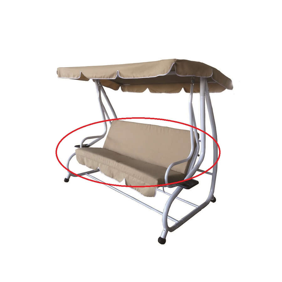 ROJAPLAST - DE LUXE Hintaágy Üléshuzat - Bézs - 140x99cm