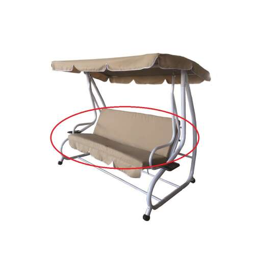 ROJAPLAST - DE LUXE Hintaágy Üléshuzat - Bézs - 140x99cm