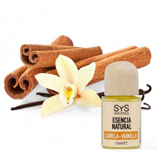 SyS Aromas Fahéj-Vanília Illóolaj fahéjrudakkal és vanília virággal