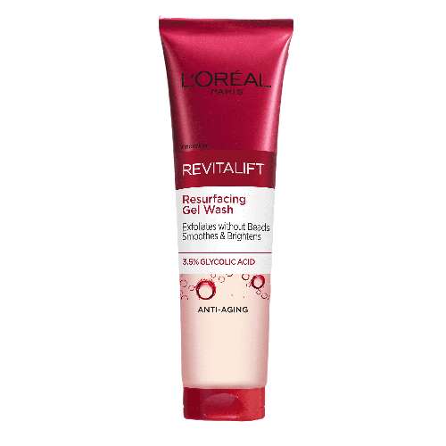 L'Oréal Paris Revitalift bőrfelszín-szépítő Arctisztító gél 3,5% glikolsavval 150ml