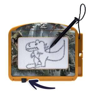 Jurassic World Magic Scribbler Travel Drawing Board with dinosaur drawing - Drawing Boards, Writing Board