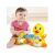 Baby playing with Hola Toys Dancing Duck interactive toy