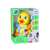 Hola Toys Dancing Duck with sounds and melodies, interactive toy for babies, yellow duck with lights and music