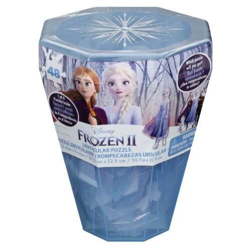 Frozen 2 48 piece diamond puzzle box, featuring Elsa, Anna, and Kristoff