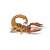 Papo Scorpion Figurine, realistic detailed toy, perfect for kids and collectors, side view