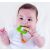 Baby using Hape Double Triangle Teether