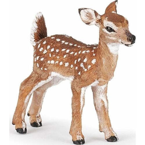 Papo White-tailed Deer Fawn Figurine, realistic animal figure for kids
