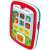 Hola Toys My Baby Tablet, interactive toy for babies with lights and sounds, red, green, and white colors, side view