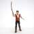 Papo Animal Tamer figurine, a man in a red vest and black pants holding a whip, for imaginative play