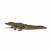 Papo Alligator Figurine, realistic toy for kids, green alligator model