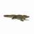 Papo Alligator Figurine, realistic toy for kids, green alligator model