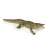 Papo Alligator Figurine, realistic toy for kids, green alligator model