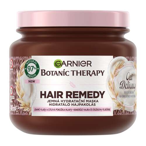 Garnier Botanic Therapy Hair Remedy Oat Delicacy Balsam de păr hidratant pentru părul deteriorat și scalpul sensibil 340ml
