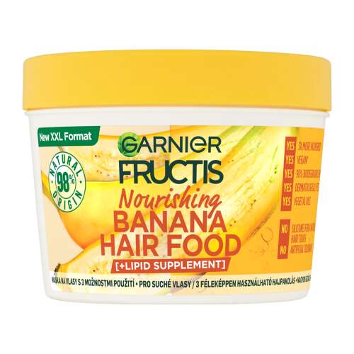 Garnier Fructis Hair Food Nourishing Banana Conditioner pentru păr foarte uscat 400ml