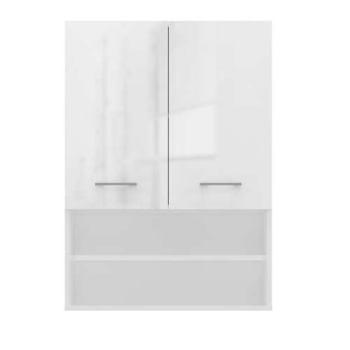 Pola mini DK felső fürdőszoba szekrény #fényes fehér