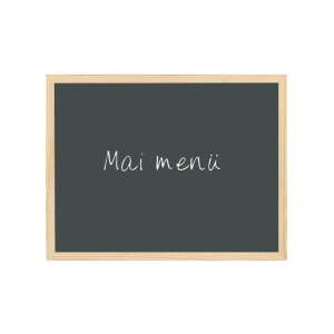 Bi-Office 40x60cm schwarze Kreidetafel mit Holzrahmen - Kreidetafeln