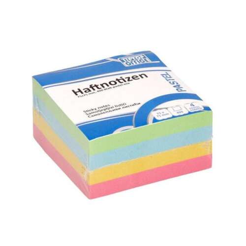 Spirit Pastell Haftnotizblock - 400 Stk, 75x75 mm 56451283