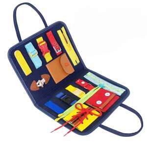 Zabawka edukacyjna Dollcini Montessori, wielokolorowa