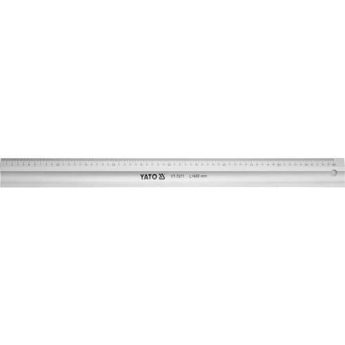 Yato YT-7071 600mm alumínium vonalzó precíz mérésekhez - Barkács vonalzó