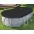 Bestway Oval Pool Cover on a pool in a garden