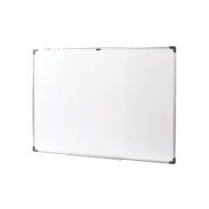 Deli Universal 90x120cm weißes magnetisches Whiteboard mit Aluminiumrahmen - Präsentationstools