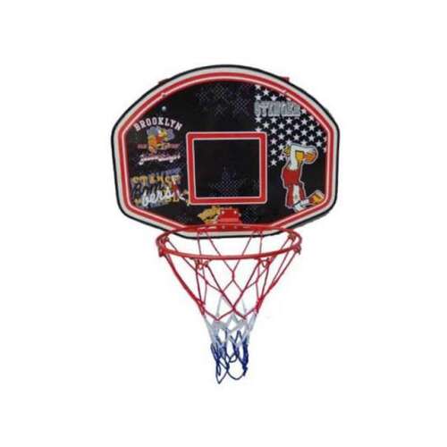 Spartan Kosárlabda palánk labdával, 60x44cm, Gyermek kosárlabda szett, Beltéri kosárlabda palánk, Mini kosárlabda palánk, Kosárlabda tábla, Kosárlabda háló, Kosárlabda játék, Kosárlabda játék