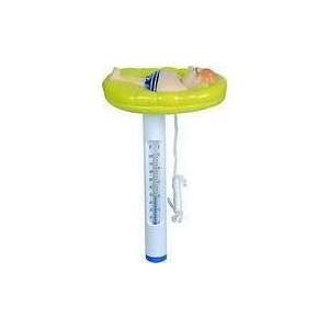 Hőmérő gumicsónak pasival medencéhez - Medence kiegészítő